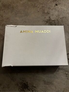 Amina Muaddi Glass Slipper heels